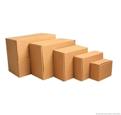 Caixa Em Papel Cartão