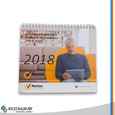Calendário De Mesa Personalizado