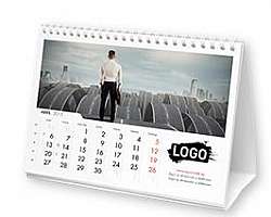 Calendário de mesa personalizado com fotos para imprimir