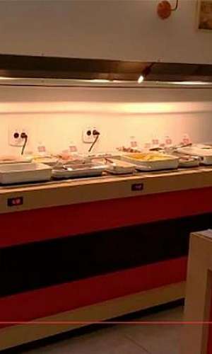 Balcão para comida self service Balcão para comida self service