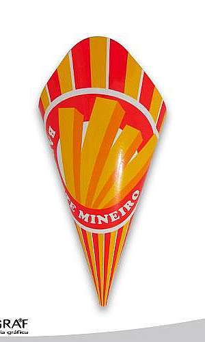 Embalagens de papel cartão para batata frita Embalagens de papel cartão para batata frita